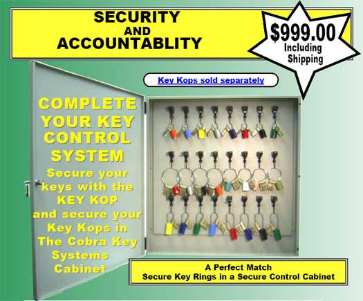 locked key boxes, key storage cabinets, prisons, jails, universities, colleges, hospitals, pharmacies